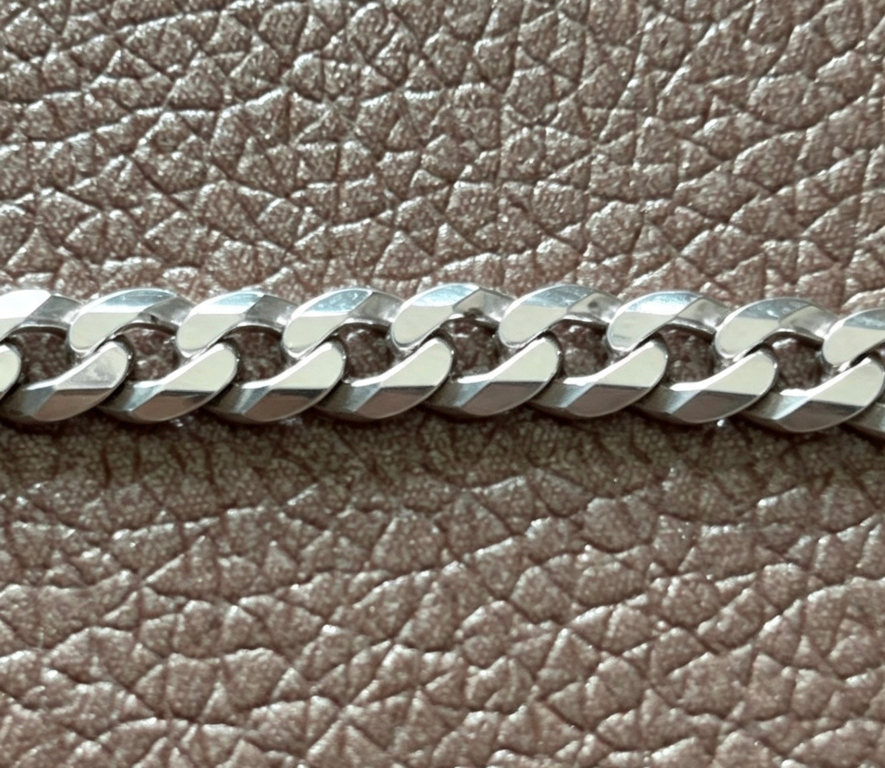 925 sterling silver curb bracelet