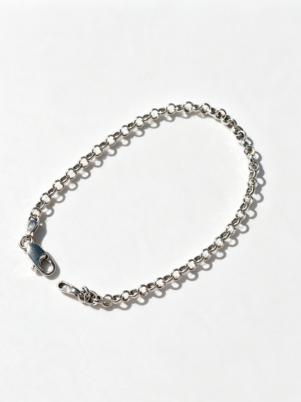 925 sterling silver belcher bracelet