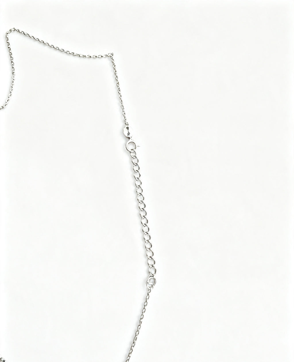 Sterling silver ragdoll necklace
