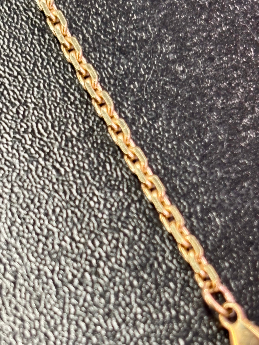 9ct gold thick trace chain new