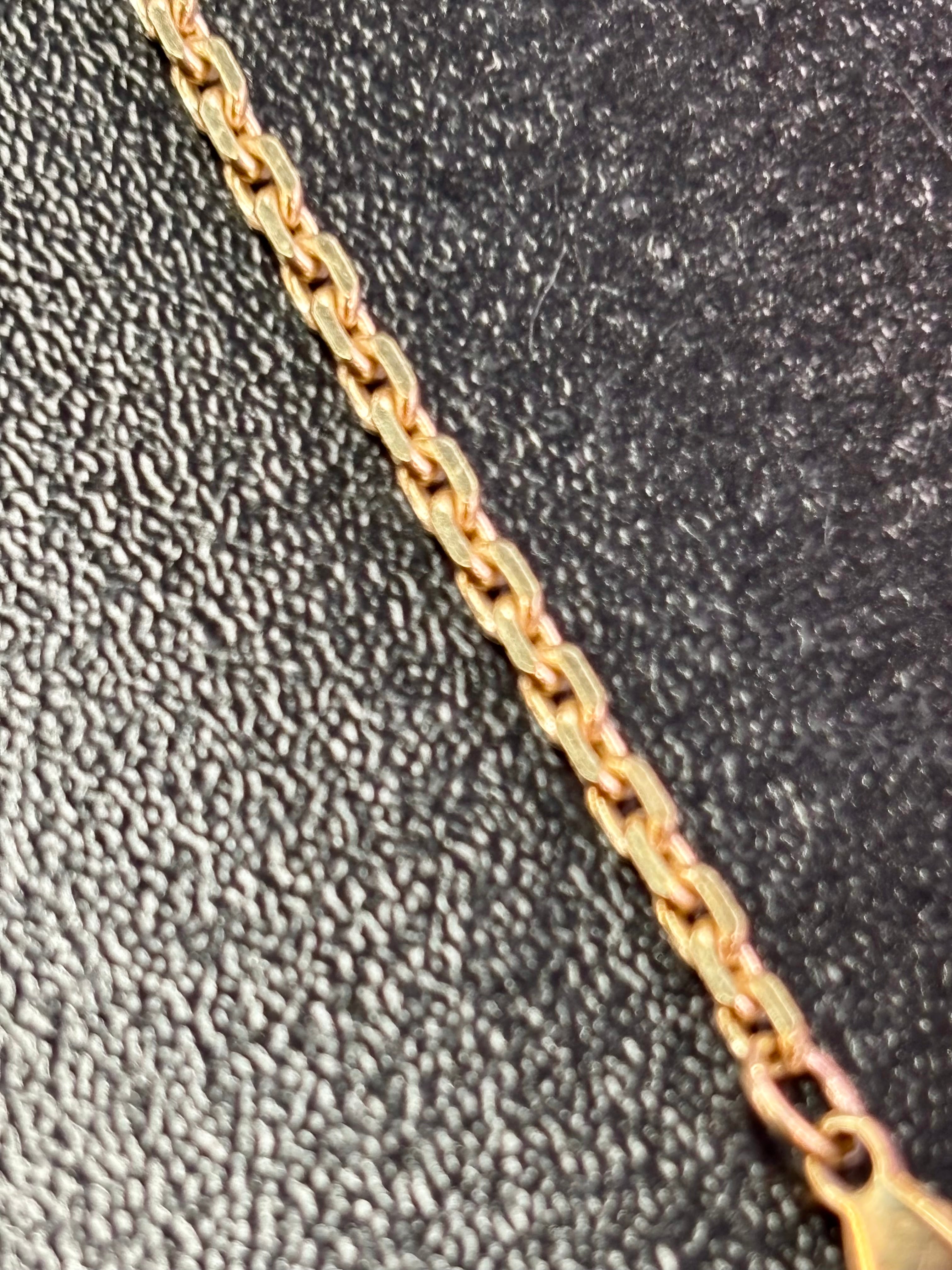 9ct gold thick trace chain new