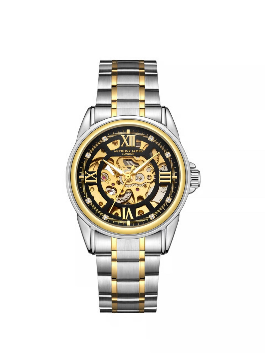 Gents skeleton Anthony James designer watch