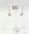 925 sterling silver star earrings