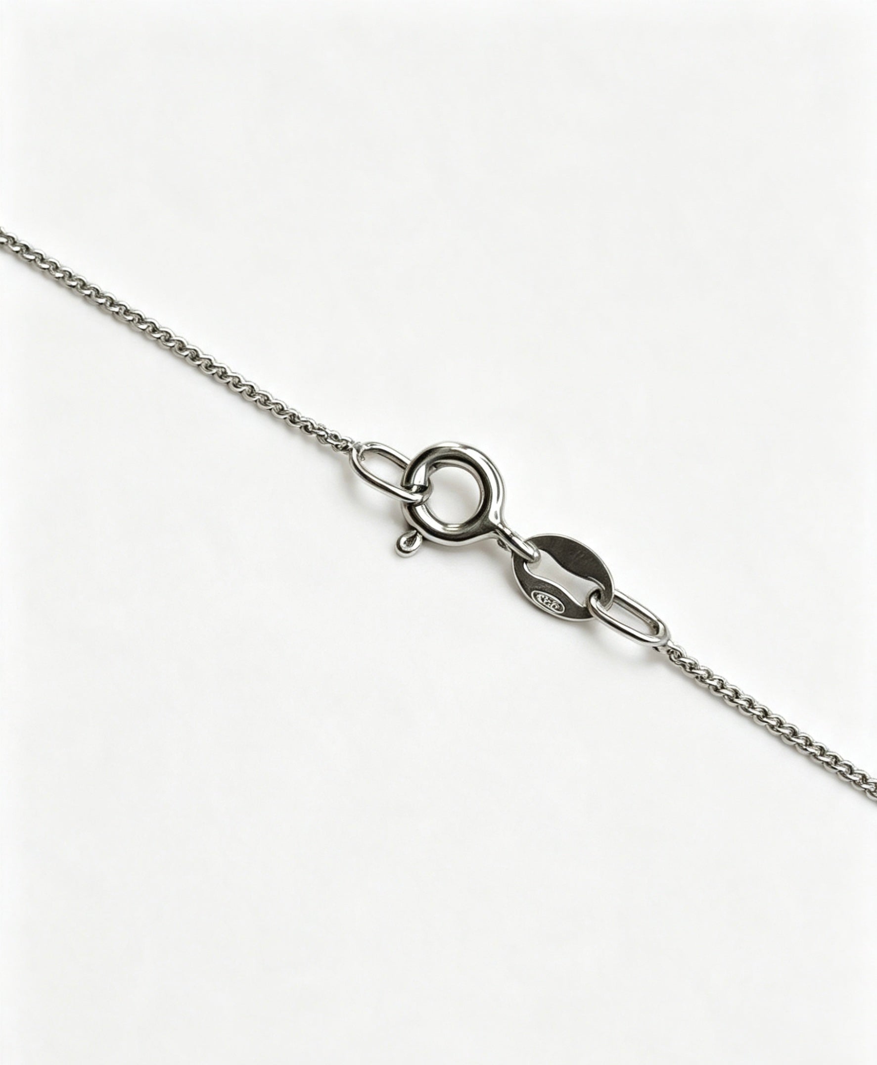 Sterling silver cutout hearts drop pendant necklace