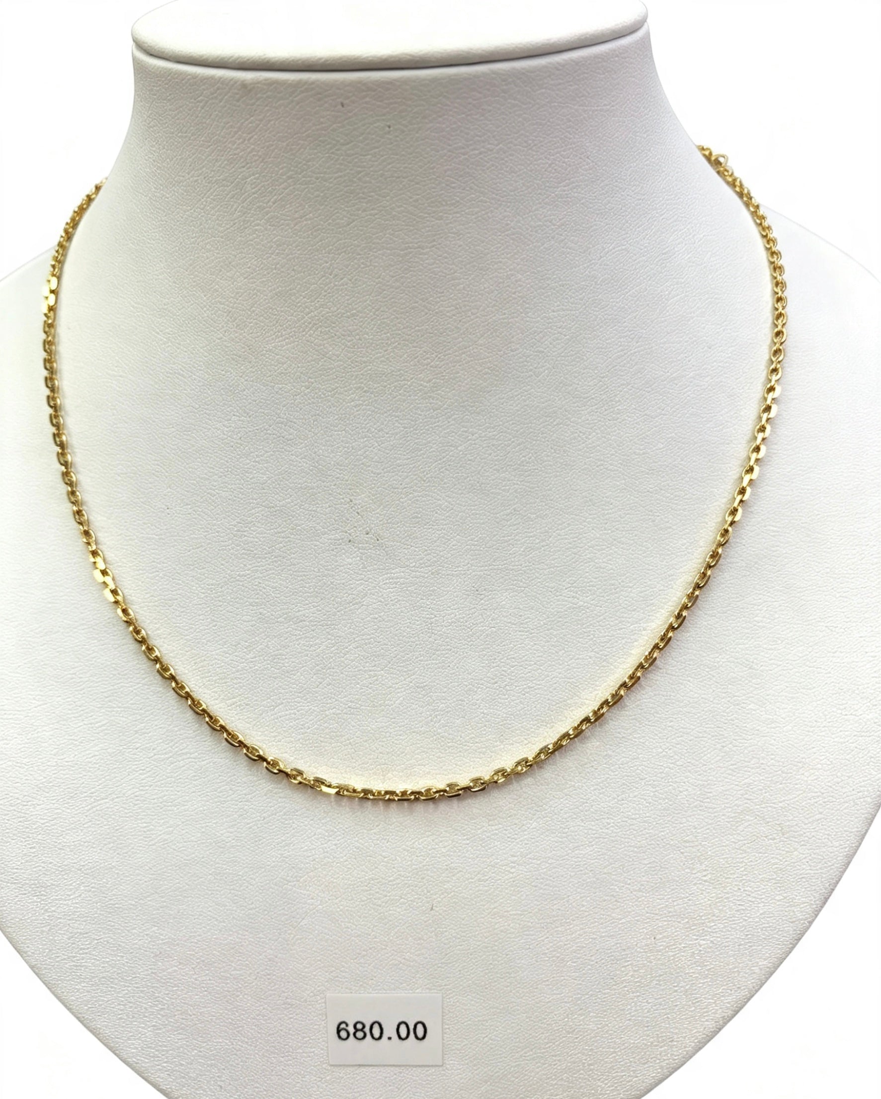 9ct gold thick trace chain new